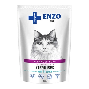 ENZO VET Sterilizuota su veršiena padaže 100g
