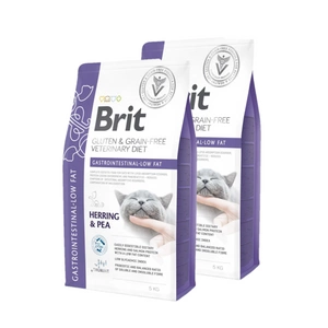 BRIT GF Veterinary Diets Cat Gastrointestinal-Low Fat 2x5kg