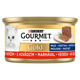 Purina Gourmet Gold putėsiai su jautiena 85g