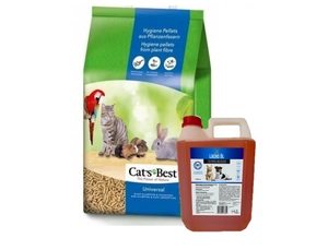 JRS Cats Best Universal 20l / 11kg + LAB V Lašišų aliejus šunims ir katėms 5000ml
