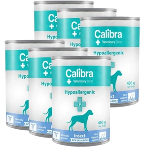 Calibra Veterinary Diets Hypoallergenic Insect & Salmon 6x400g