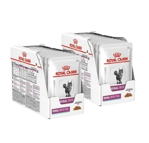 ROYAL CANIN Renal with Fish 24x85g paketėlis