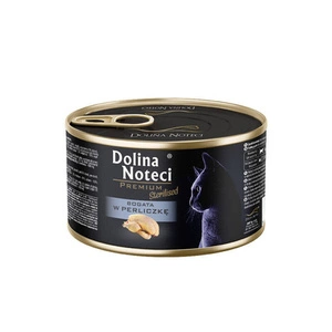 DOLINA NOTECI Premium Sterilizuota katėms, gausiai papildyta perlinėmis kruopomis 185g