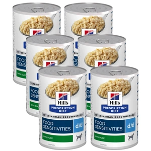HILL'S PD Prescription Diet Canine d/d Duck 6x370g