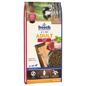 Bosch Adult Lamb & Rice, aviena ir ryžiai 15kg