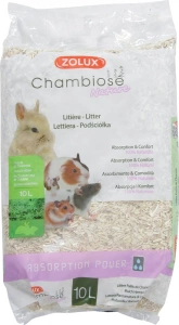 ZOLUX Natūralus kanapių kraikas "Chambiose" graužikams 10l