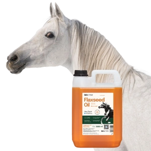 Lab-v Flaxseed Oil – 100% olej lniany tłoczony na zimno dla koni 5000 ml