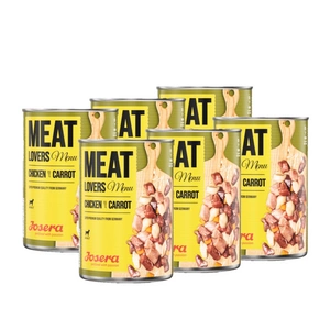 JOSERA Meatlovers Menu Vištiena su morkomis 6x400g