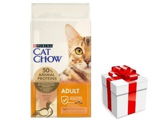 PURINA Cat Chow Adult Ančių ėdalas 15kg + STAIGMENA KATEI