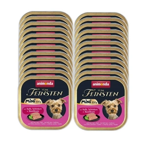 ANIMONDA Vom Feinsten mini suaugusiems veršiena/kumpis/bazilikas 100 g