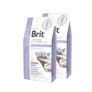 Brit gf veterinary diets cat Gastrointestinal 2x5kg