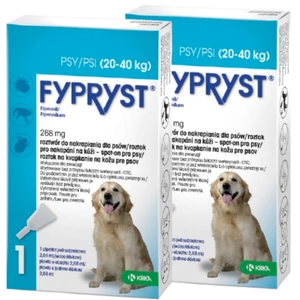 FYPRYST 268 mg (20-40 kg) užlašinamasis tirpalas šunims 1 pip - 2vnt.