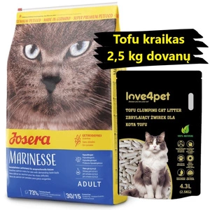 JOSERA Marinesse 10kg + Tofu kraikas 2,5 kg dovanų