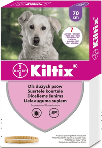 Bayer KILTIX, antkaklis dideliems šunims 70cm
