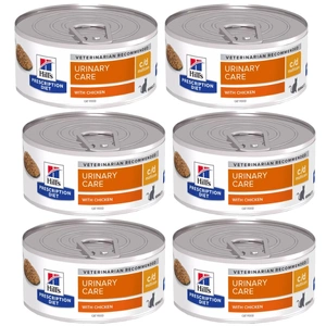 HILL'S PD Prescription Diet Feline c/d Multicare su Vištiena 6x156g