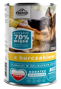 Frendi gabaliukai subtiliame vištienos padaže 1250g