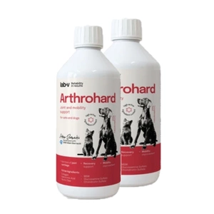 LAB-V Arthrohard 2x500ml Sąnarių paramos formulė šunims ir katėms