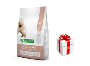 NATURES PROTECTION Mini Junior Paukštiena 2kg + STAIGMENA ŠUNUI
