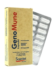 GenoMune 20 mg x 30 kapsulių