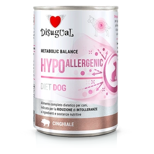 Disugual Veterinary drėgnas drėgnas šunų maistas HYPOALLERGENIC šernų (suaugusiems) 400g