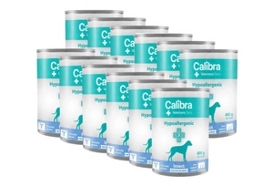 Calibra Veterinary Diets Hypoallergenic Insect & Salmon 12x400g