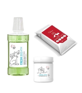 OVER ZOO šunų priežiūros rinkinys - servetėlės NEMOKAMAI
