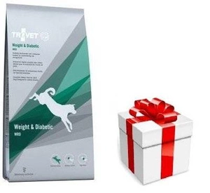 TROVET WRD Weight & Diabetic (šuniui) 12,5kg + STAIGMENA ŠUNUI