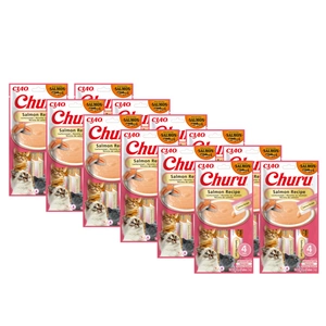 INABA CAT CHURU lašišos receptas 48x14g