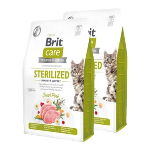 BRIT Care Cat Grain-Free Sterilized Immunity Support 2x7kg