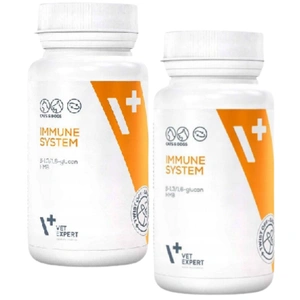 VET EXPERT IMMUNE SYSTEM - Imuninė parama šunims ir katėms 2x30 kapsulių