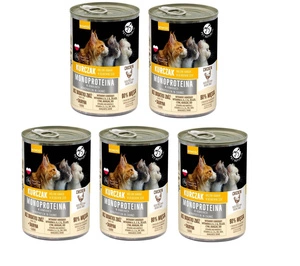 PetRepublic vištienos monoproteinų ėdalas katėms, gabalėliai padaže 5x400g