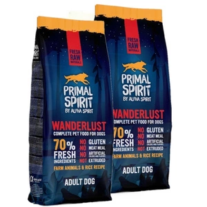 PRIMAL SPIRIT 70% Wanderlust 2x12kg 3% PIGIAU