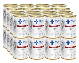 ENZO VET Hepatic nuo kepenų ligų šunims 32x400g