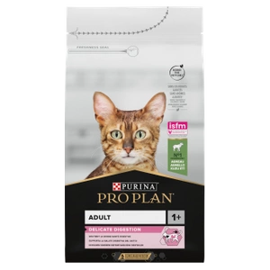 PRO PLAN Delicate Digestion suaugusių kačių ėdalas su ėriena 1,5kg