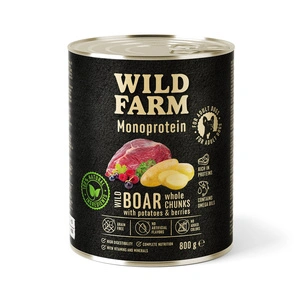 WILD FARM Monoprotein Wild Boar 800g hipoalerginis šunų ėdalas