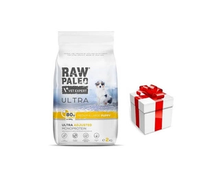 Vet Expert RAW PALEO TURKEY PUPPY LARGE 2KG + Staigmena Šunui