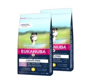EUKANUBA Puppy Chicken L/XL Grain Free 2x3kg