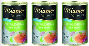 Miamor VitalDrink Kitten su vištiena 3x135ml