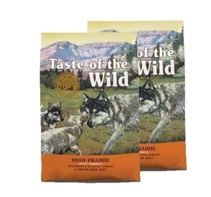 Taste of the Wild High Prairie Puppy 2x2kg - 3% PIGIAU