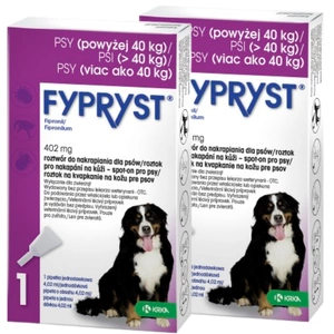 KRKA Fypryst Spot On 402 mg/4,02 ml šunims 40 - 60 kg 1Pipetė - 2vnt.
