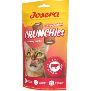 JOSERA Crunchies - jautiena (skanėstas katėms) 60g