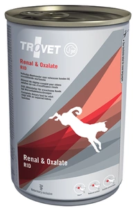 TROVET RID Renal & Oxalate (šuniui) 400g - skardinė