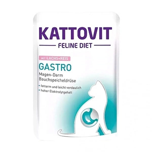 Kattovit Gastro lašiša 85g paketėlis