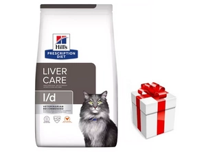 HILL'S PD Prescription Diet Feline L/d 1,5kg + STAIGMENA KATEI