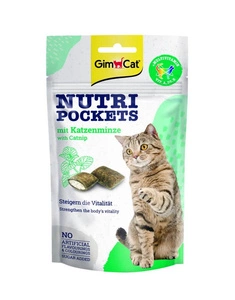GIMCAT NUTRI POCKETS Kačių mėtos skanėstas 60g