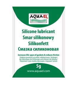 AQUAEL silikoninis lubrikantas - 5 g paketėlis