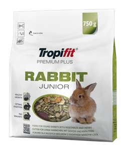TROPIFIT Premium Plus RABBIT JUNIOR 750g - triušiams