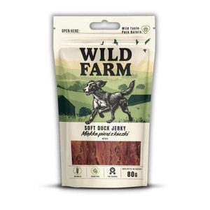 WILD FARM minkšta anties krūtinėlė 80g skanėstai šunims