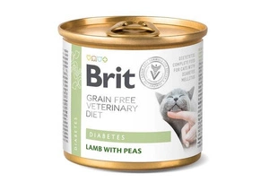 BRIT gf veterinary diet cat diabetes 200g