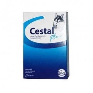 Cestal Dog Plus Flavour tabletės nuo kirmėlių 2 vnt.